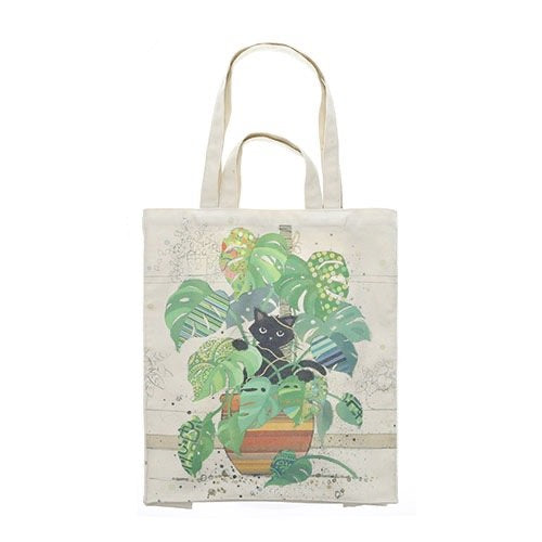 BOLSA DE TELA GATO EN LA MACETA | KIUB Imagen principal del producto