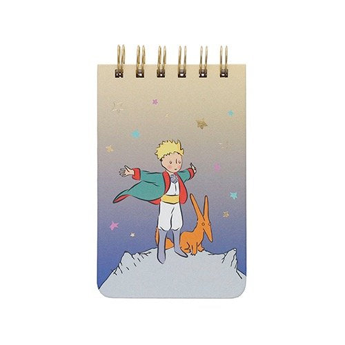 Cuaderno Espiral Mini Tamaño Carnet Principito Renard Marca Kiub Principito