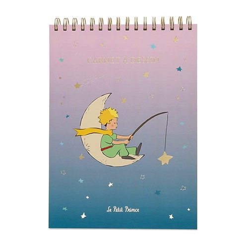 Bloc Cuaderno Dibujo Notas el Principito Pescando Marca Kiub Principito