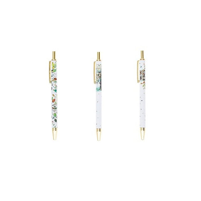 Exp. 36 Boligrafo Mini con Clip 3 Modelos Surtidos Buhos KIUB