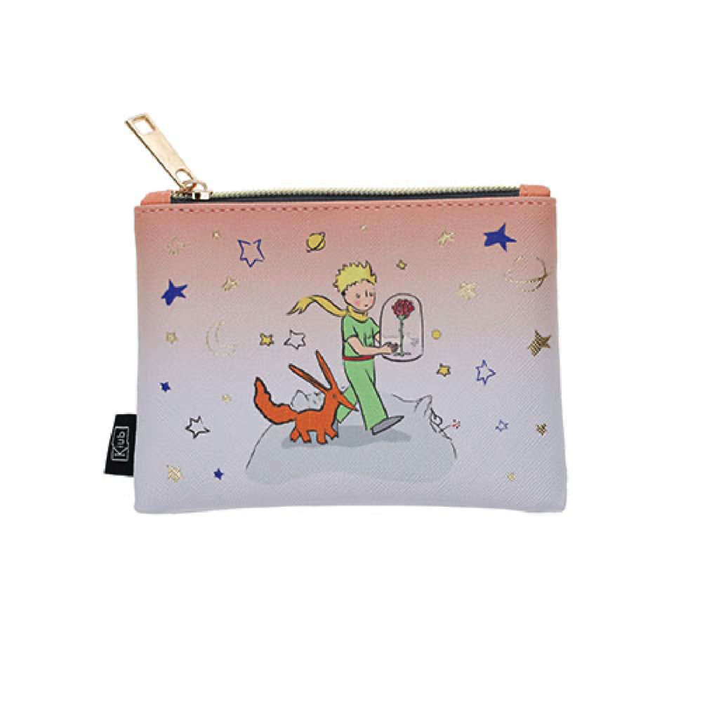 MONEDERO PEQUEÑO CUADRADO 10X14CM EL PRINCIPITO DEGRADADO | KIUB PRINCIPITO | 1 UNIDAD | 3700572807737