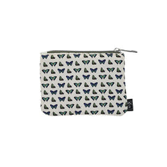 MONEDERO CON CREMALLERA MARIPOSAS AZULES PEQUEÑAS | KIUB | 1 UNIDAD | 3700572810690