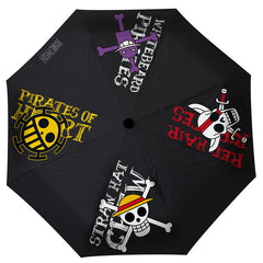 PARAGUAS ONE PIECE EMBLEMAS PIRATAS | ABYSSE | 1 UNIDAD | 3700789278207