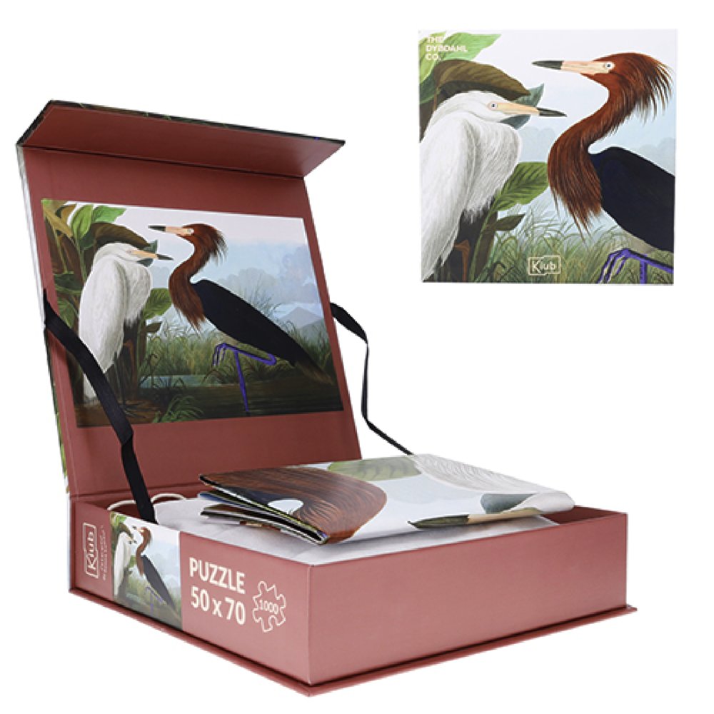 PUZZLE 1000 PCS + POCHON THE DYBDAHL H HERONS | KIUB | 1 UNIDAD | 23700572817648 Imagen principal del producto