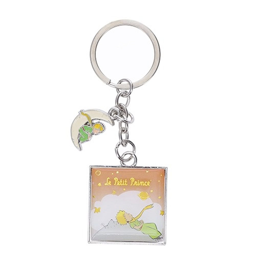 Llavero con Charm El Principito Luna Marca Kiub Principito Imagen principal del producto