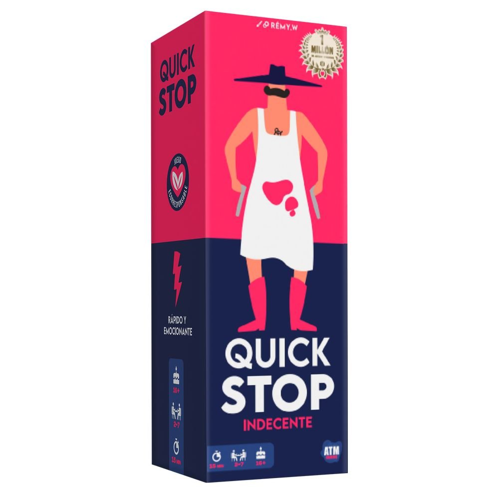 Juego de Mesa Quick Stop Indecente Asmodee Juegos Imagen principal del producto
