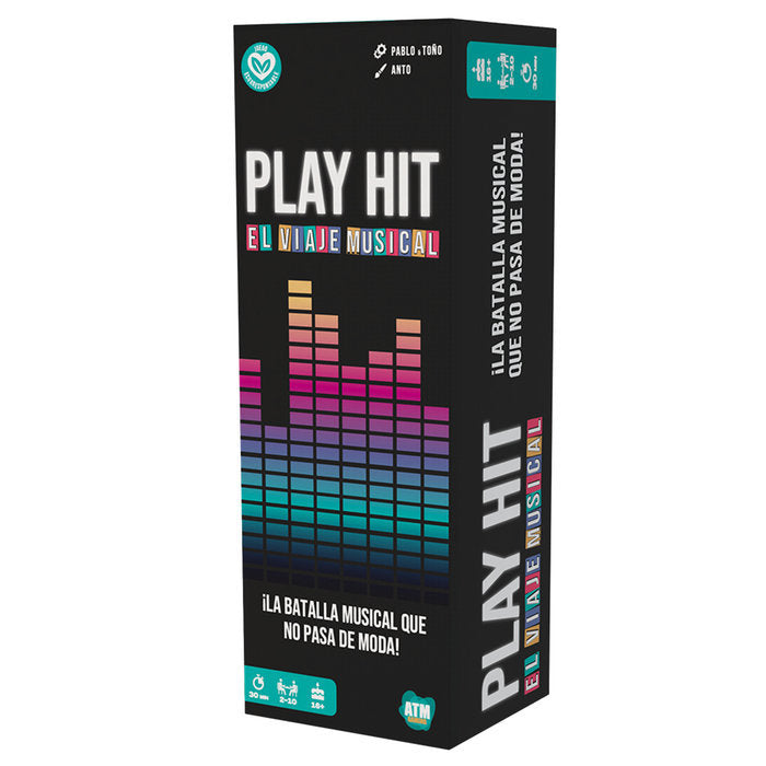 JUEGO DE MESA PLAY'HIT | ASMODEE JUEGOS | 1 UNIDAD | 3770011991761 Imagen principal del producto