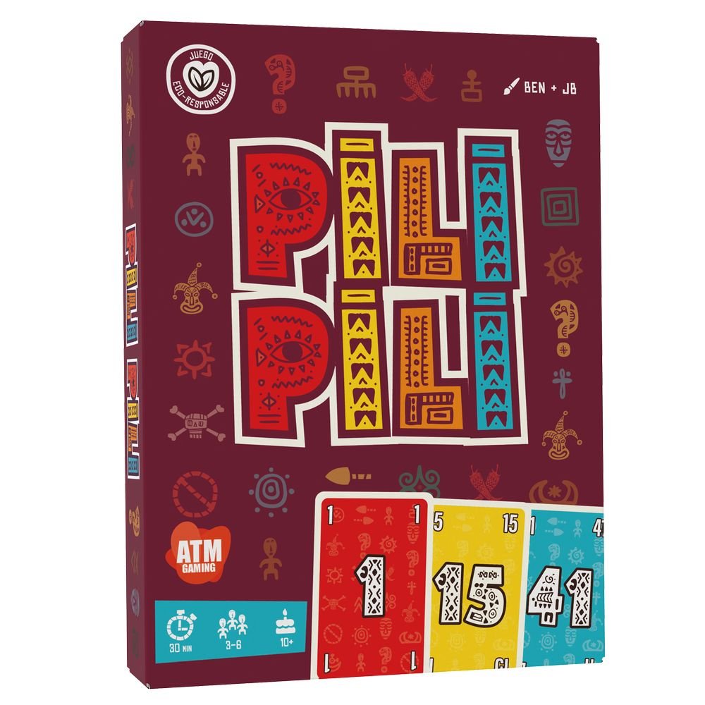 Juego de Mesa Pili-pili Asmodee Juegos Imagen principal del producto