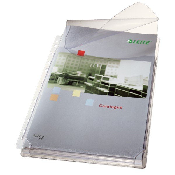 PACK 5 FUNDAS FUELLE C/SOLAPA A4 PVC LISO MULTITALADRO 11 | 1 UNIDADES | (ESSELTE, S,A,)