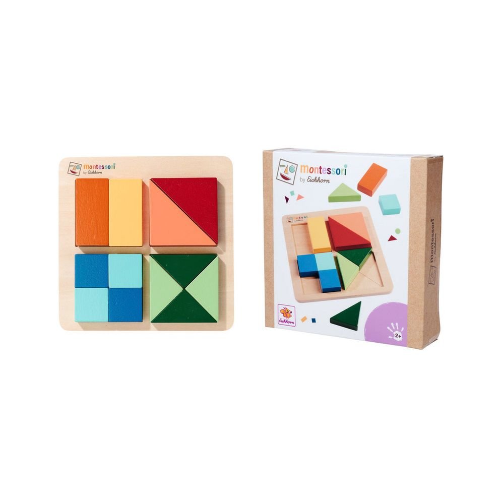 PUZZLE FORMAS MADERA MONTESSORI | SIMBA TOYS | 1 UNIDAD | 4003046012088