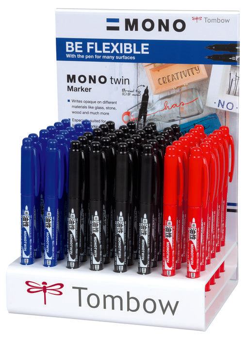 Rotulador Tombow Mono Twin Permanentes con Doble Punta Fina Imagen principal del producto
