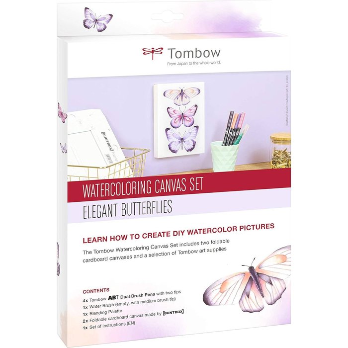 SET INICIACION ACUARELAS TOMBOW MARIPOSAS | 1 UNIDADES | (TOMBOW) Imagen principal del producto