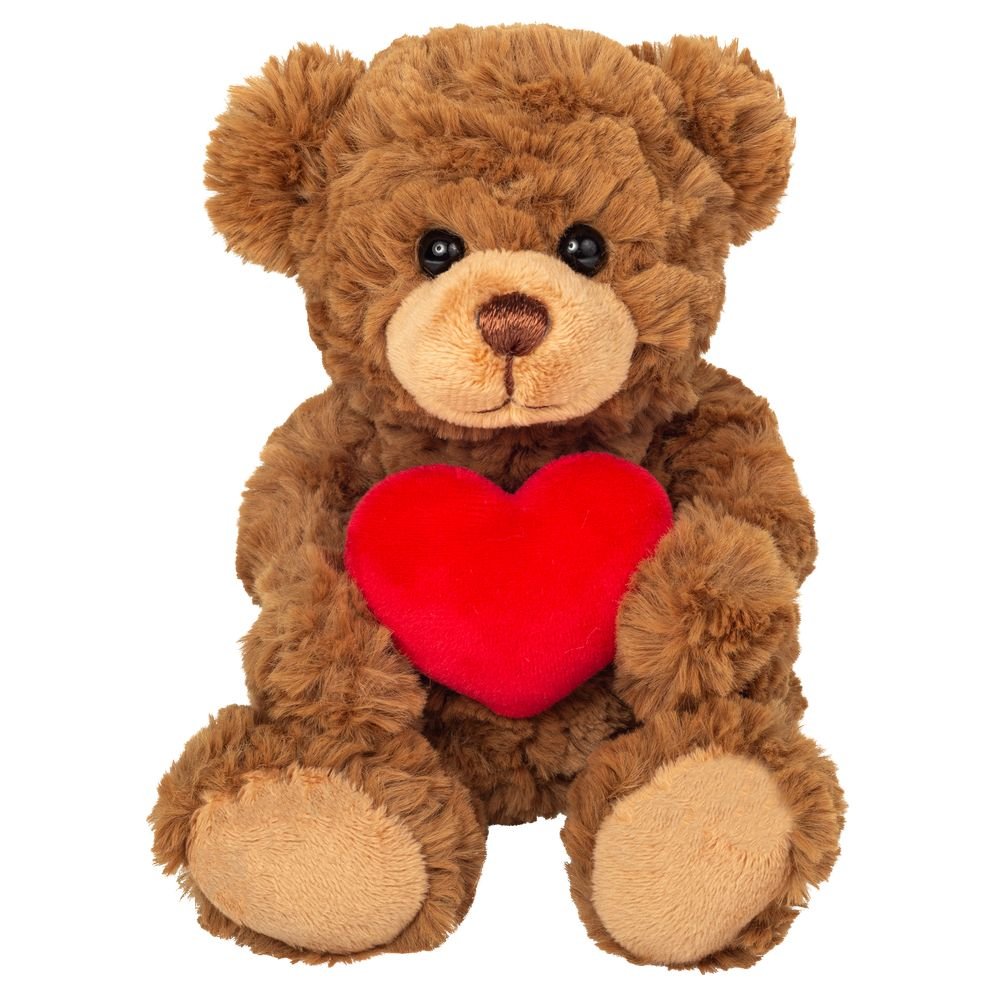 PELUCHE OSO TEDDY MARRON CON CORAZON 20 CM | TEDDY | 1 UNIDAD | 4004510913306 Imagen principal del producto