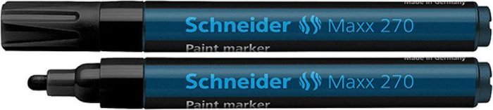 Rotulador de Laca Maxx 270 1-3 mm Negro Schneider