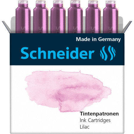 Cartucho Tinta Pastel Lilac 6 Uds Schneider