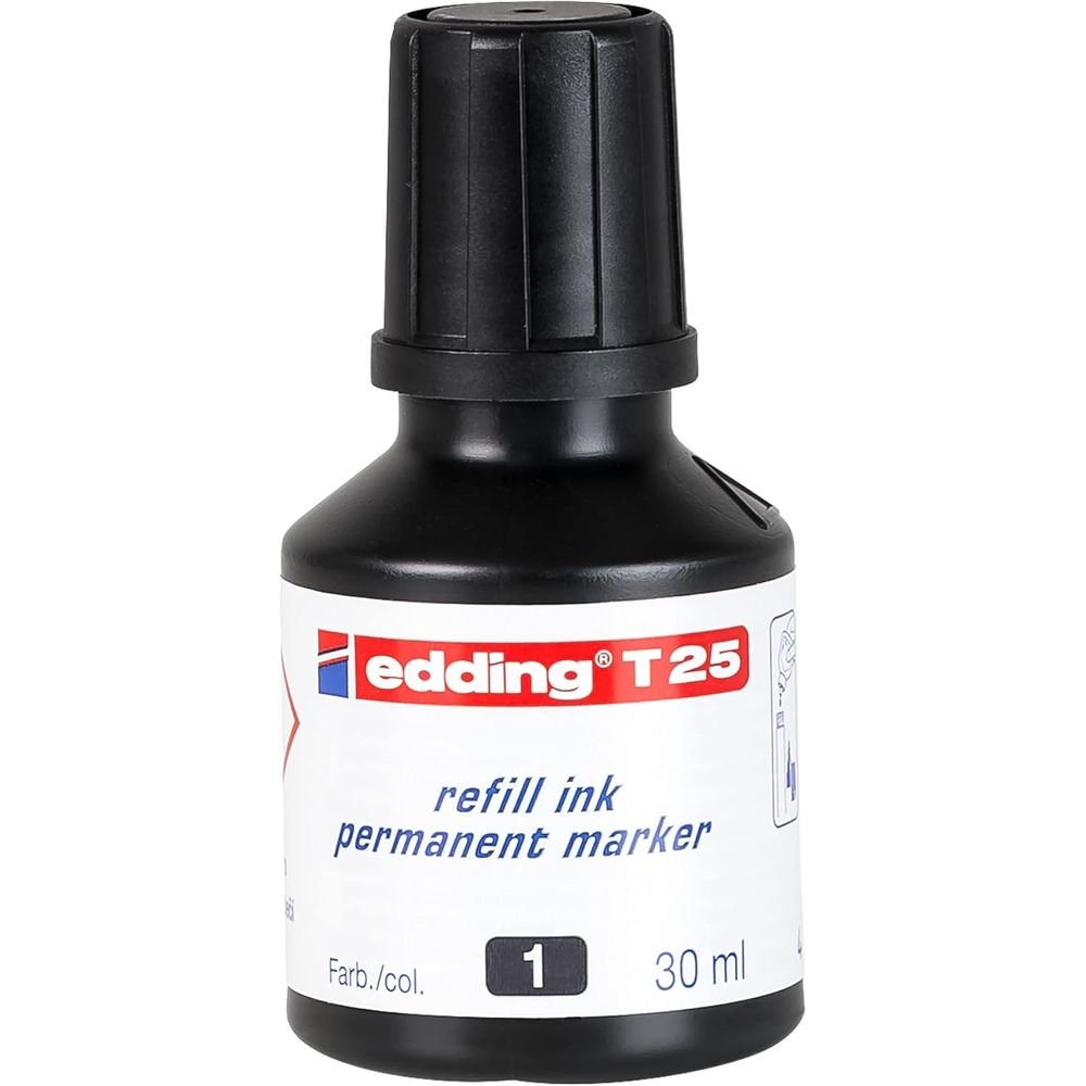 Tinta Edding Negra T-25 Imagen principal del producto