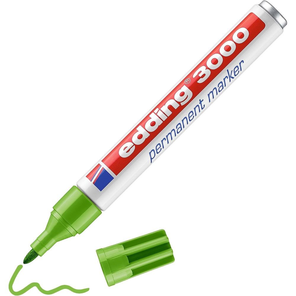 Rotulador Edding 3000 Verde Claro | Edding | Pack 10 Unidades