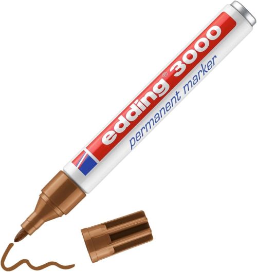 Rotulador Permanente Ocre Edding 3000 Pack 10 Imagen principal del producto