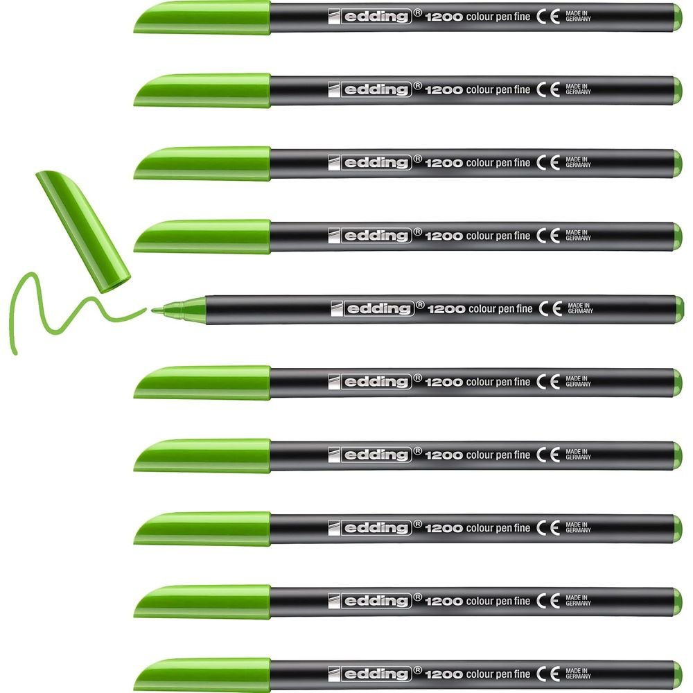 Rotulador Edding 1200 Verde Claro | Edding | Pack 10 Unidades Imagen principal del producto