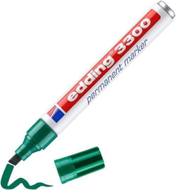 Rotuladores permanentes Edding 3300 verde pack 10 Imagen principal del producto
