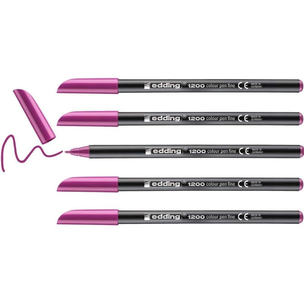 Rotulador Edding 1200 Magenta | Edding | Pack 5 Unidades Imagen principal del producto