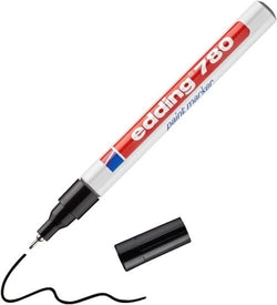 Rotulador permanente negro Edding 780 pack 10 Imagen principal del producto