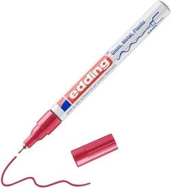Rotulador permanente Rojo Edding 780 Pack 10 Imagen principal del producto