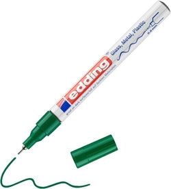 Rotulador permanente Edding 780 Verde 10 unidades Imagen principal del producto