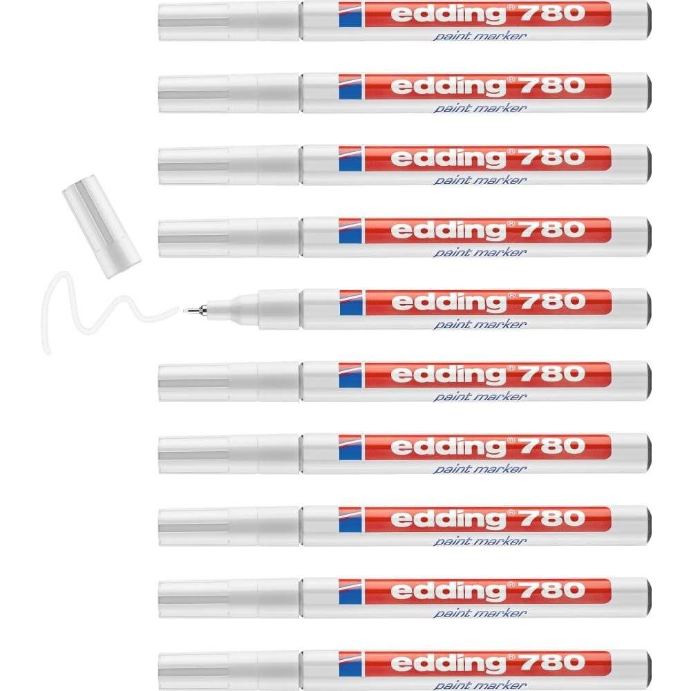 Rotulador Edding 780 Blanco | Edding | Pack 10 Unidades Imagen principal del producto