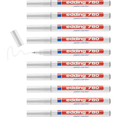 Rotulador Edding 780 Blanco | Edding | Pack 10 Unidades