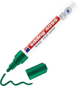 Rotulador tiza líquida verde Edding 4095 pack 10 Imagen principal del producto
