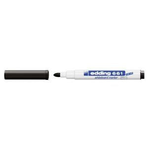 Rotulador Pizarra Edding 661 Negro | Edding | Pack 10 Unidades