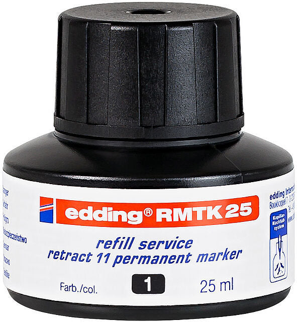 Tinta Recarga Edding Rmtk 25 Negro