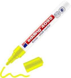 Rotulador Tiza Líquida Amarillo Edding 4095 Pack 10 Imagen principal del producto