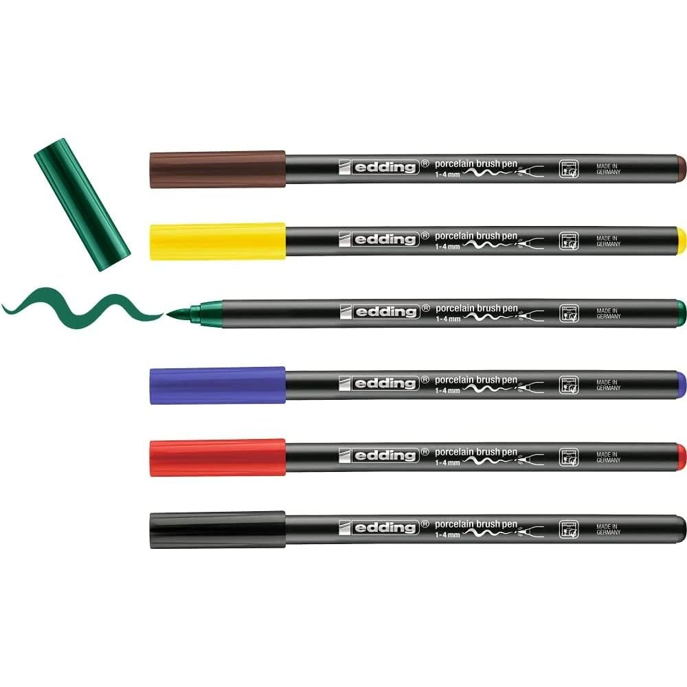 Rotuladores Pincel Edding 4200 Estuche 6 Colores Basicos | Edding | Pack 1 Unidades Imagen principal del producto