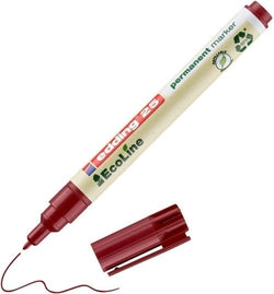 Rotulador Edding Ecoline E25 Rojo Marca Permanente Imagen principal del producto