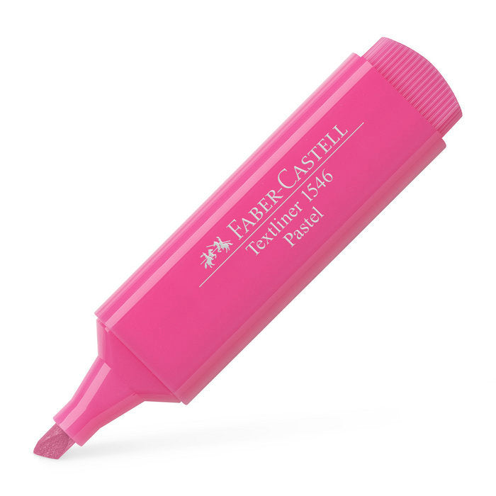 Marcador Textliner 1546 Pastel Rosa | Faber Castell | Pack 10 Unidades Imagen principal del producto