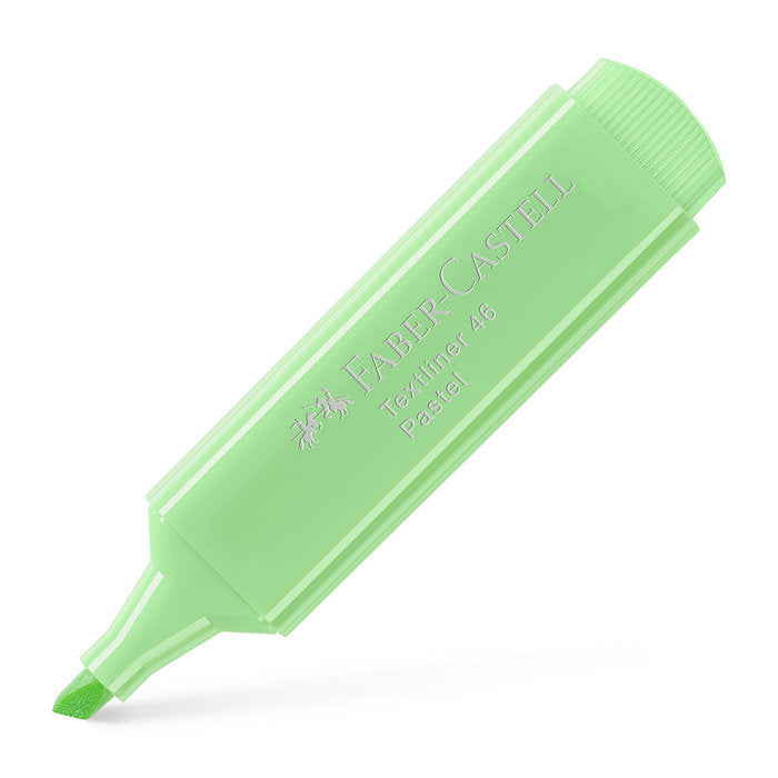 Marcador Faber Castell Textliner 46 Pastel Verde Claro | Faber Castell | Pack 10 Unidades