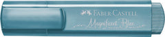 Marcador Faber Textliner 46 Metalico Azul | Faber Castell | Pack 10 Unidades