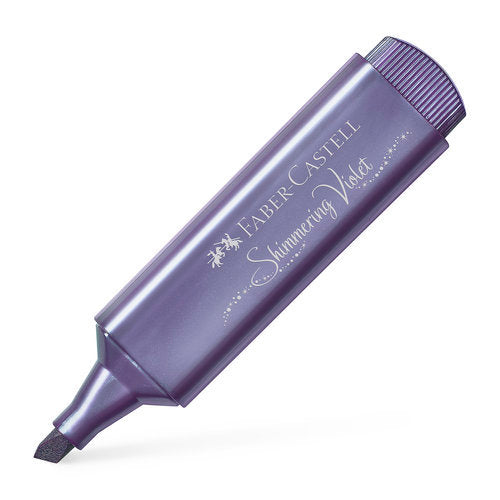 Marcador Faber Textliner 46 Metalico Violeta | Faber Castell | Pack 10 Unidades