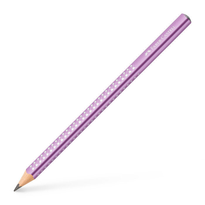 LAPIZ FABER CASTELL JUMBO SPARKLE VIOLETA METALICO | 12 UNIDADES | (FABER CASTELL) Imagen principal del producto
