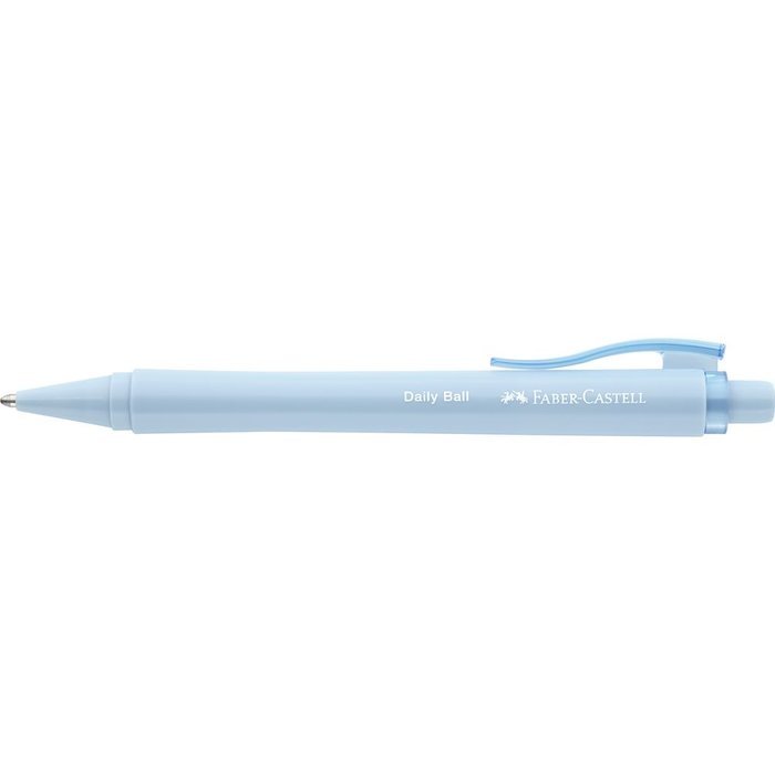 BOLIGRAFO FABER CASTELL DAILY BALL XB AZUL CARIBE | 10 UNIDADES | (FABER CASTELL)