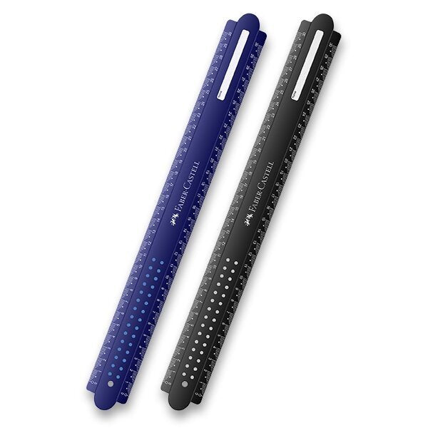 REGLA FABER CASTELL DOTS 30 CM COLORES SURTIDOS | 6 UNIDADES | (FABER CASTELL) Imagen principal del producto