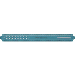 REGLA SPARKLE 30CM VERDE OCEANO | 6 UNIDADES | (FABER CASTELL)