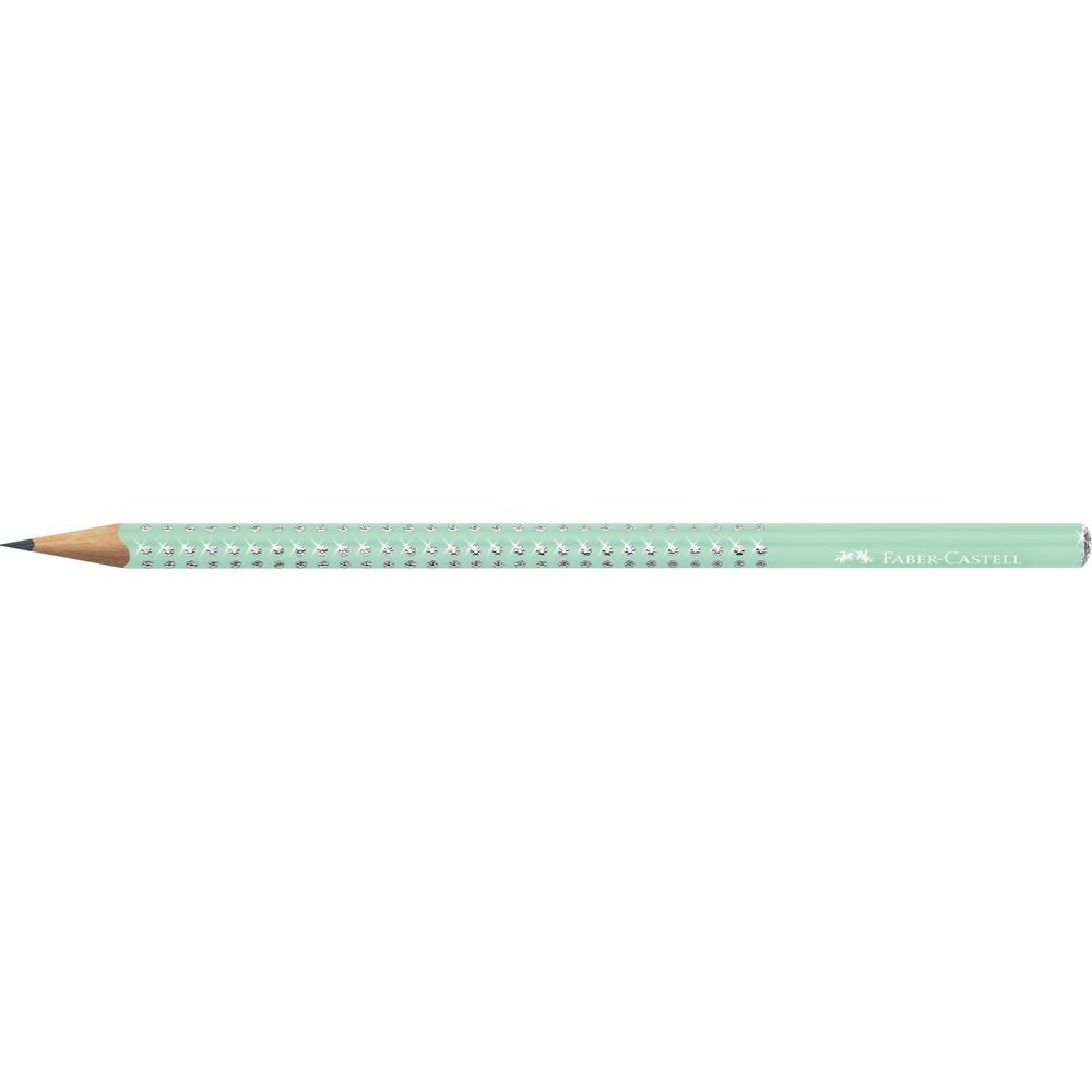 Lápiz Faber Castell Sparkle Perlado Verde Menta