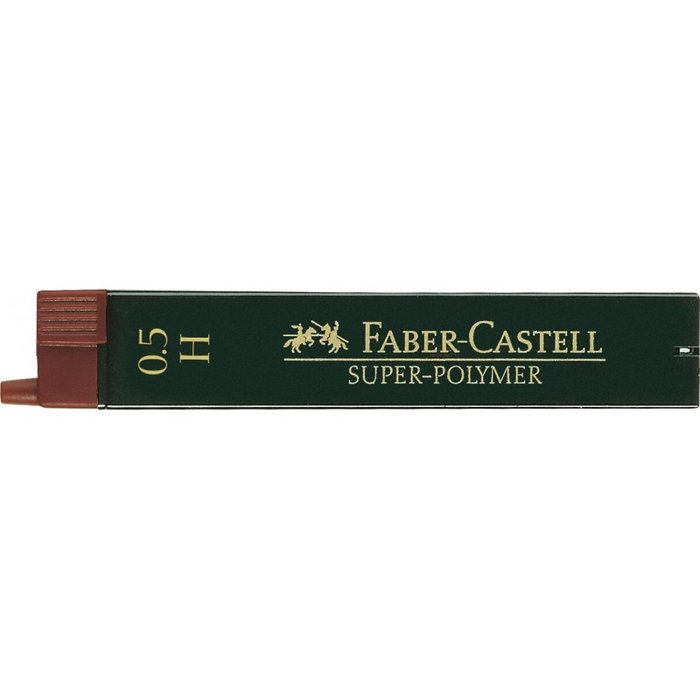 MINAS FABER 05 H SUPER POLYMER | 12 UNIDADES | (FABER CASTELL) Imagen principal del producto