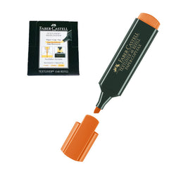 Marcador Faber Castell Textliner 1548 Fluor Naranja | Faber Castell | Pack 10 Unidades
