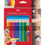 Lápiz Faber 18 + 6 Colores Ecológicos Faber Castell