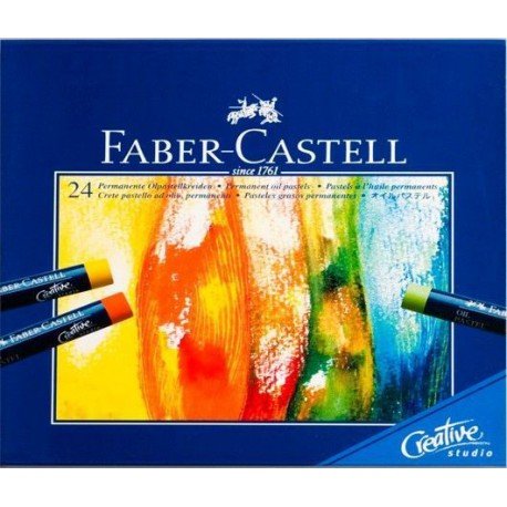 Tizas pastel grasos Faber Castell 24 colores surtidos Imagen principal del producto