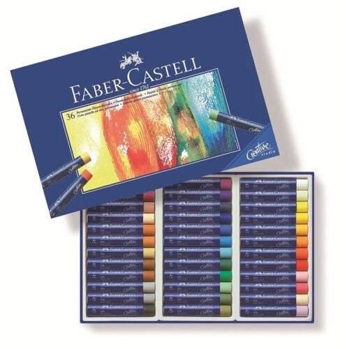 Tizas Pastel Faber Castell Grasas 36 Colores Surtidos Imagen principal del producto